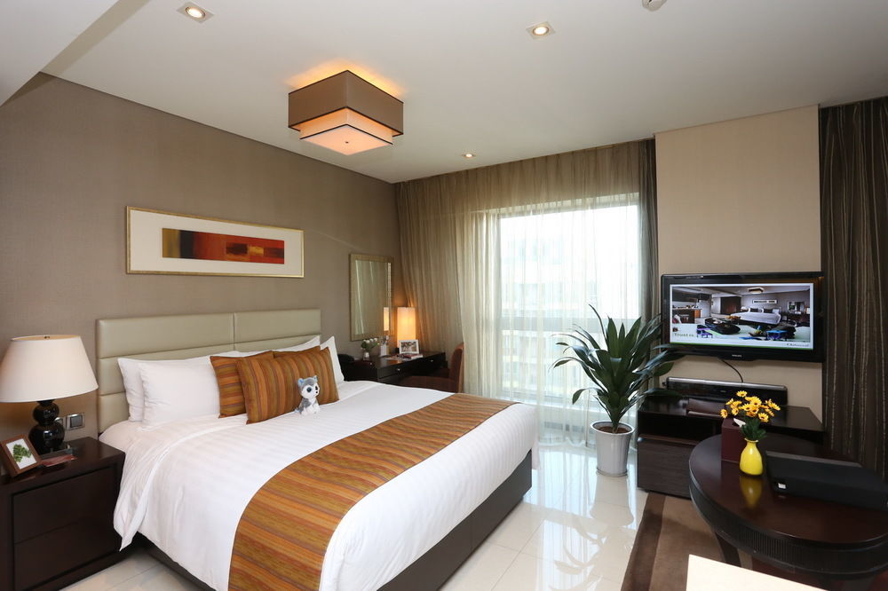 Oakwood Residence Funder Chengdu Extérieur photo