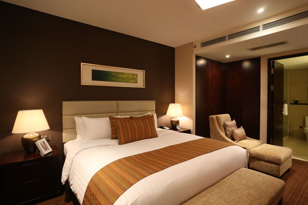 Oakwood Residence Funder Chengdu Extérieur photo