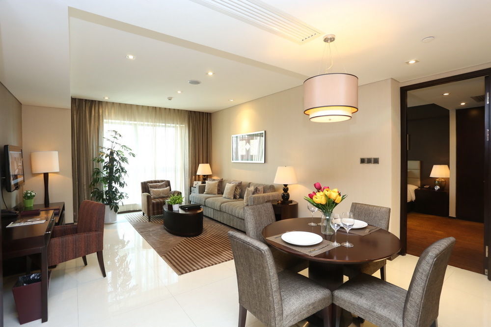 Oakwood Residence Funder Chengdu Extérieur photo