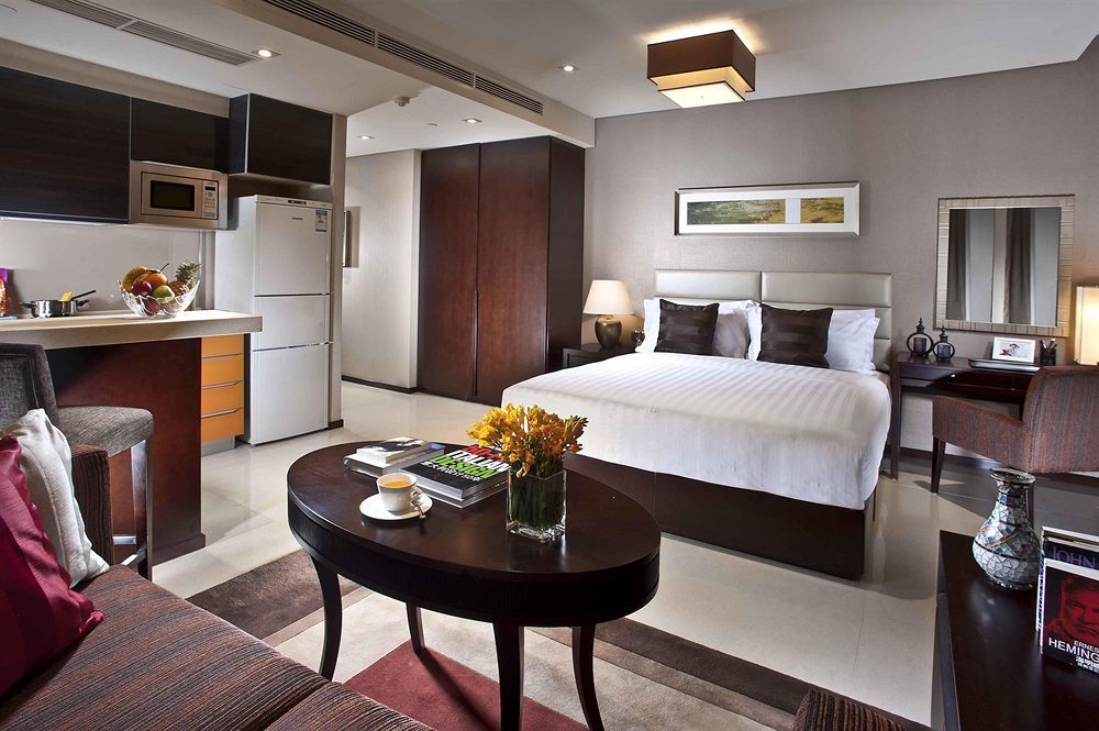 Oakwood Residence Funder Chengdu Extérieur photo