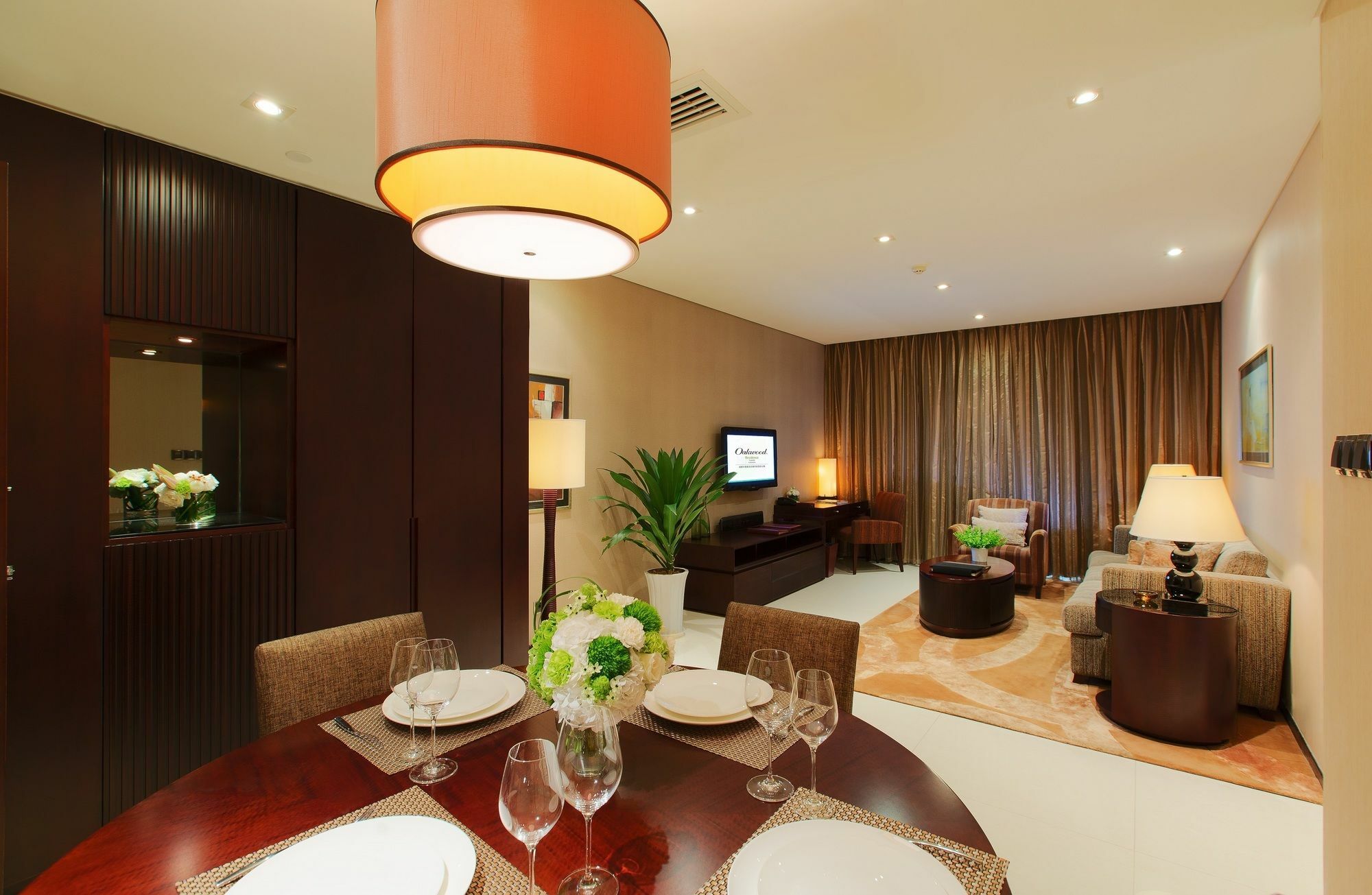 Oakwood Residence Funder Chengdu Extérieur photo