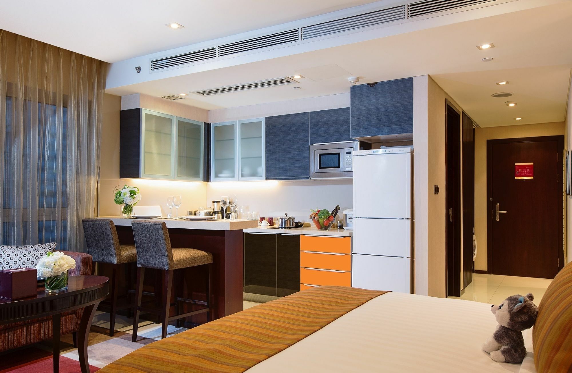 Oakwood Residence Funder Chengdu Extérieur photo